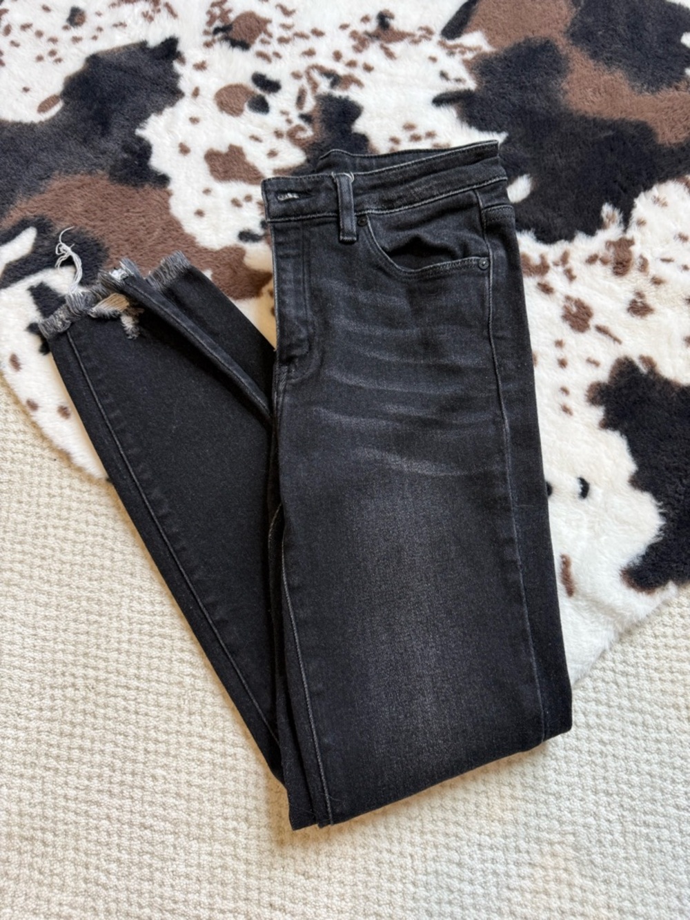 KanCan Women's High-Rise Black Skinny Jeans